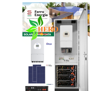 HỆ THỐNG ĐIỆN NĂNG LƯỢNG MẶT TRỜI HÒA LƯỚI CÓ LƯU TRỮ 10,6Kwp