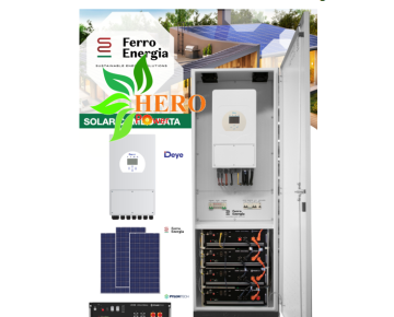 HỆ THỐNG ĐIỆN NĂNG LƯỢNG MẶT TRỜI HÒA LƯỚI CÓ LƯU TRỮ 8Kwp