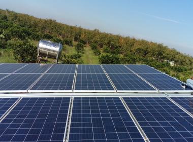 HỆ BƠM NĂNG LƯỢNG MẶT TRỜI CHO TRANG TRẠI BƯỞI 9,7KWP TẠI BÌNH PHƯỚC