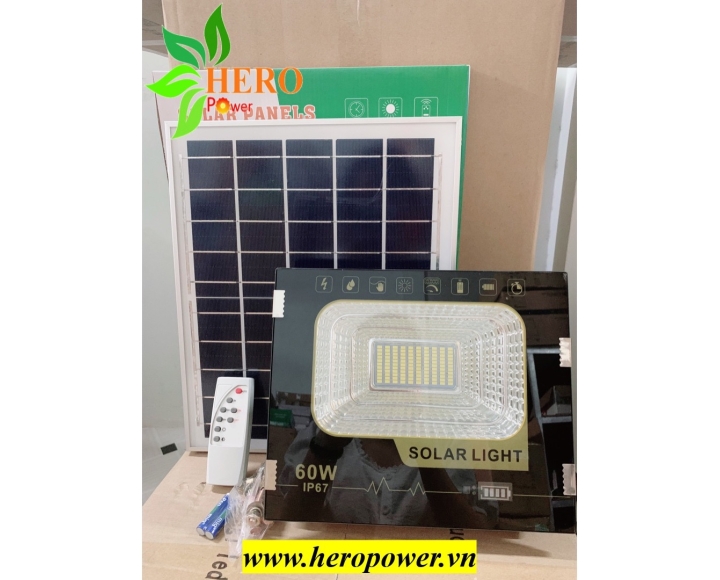 ĐÈN PHA 60W SUNHILL - SIÊU SÁNG - SÁNG HƠN 12H