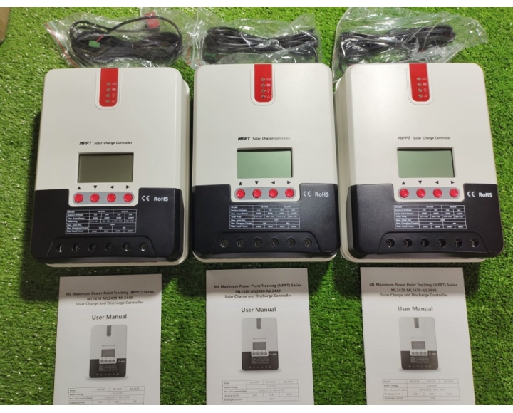SẠC MPPT HÃNG SRNE 20A, 30A, 40A, 60A  - 12V/24V/48V