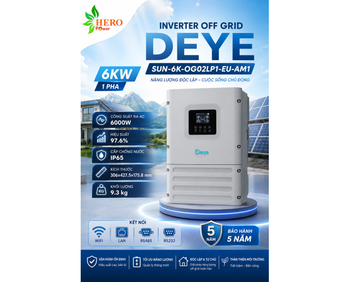 Inverter Off Grid Deye SUN-6K-OG02LP1-EU-AM1